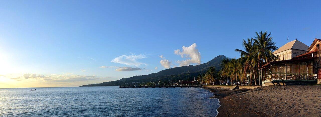 Le sommet de la montagne Pelée (Martinique)